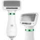 Pet Hair Dryer, 2 in 1 Pet Grooming Hair Dryer with Slicker Brush, Home Dog Hair Dryer with Adjustable 2 Temperatures Settings